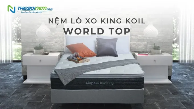 Nệm lò xo King Koil World Top