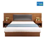 Giường gỗ bọc nệm kèm tab Tatana MDF030