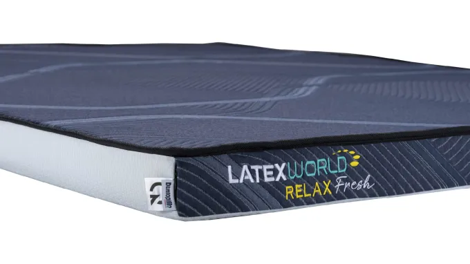 Nệm cao su Dunlopillo Latex World Relax Fresh chất lượng cao, thương hiệu uy tín được phân phối tại Thegioinem.com