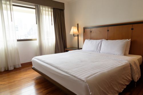 Ga giường khách sạn trắng sọc Tatana Khuyến Mãi 15% Tại Thegioinem.com