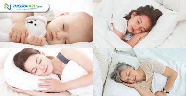 Tầm quan trọng của giấc ngủ theo từng độ tuổi