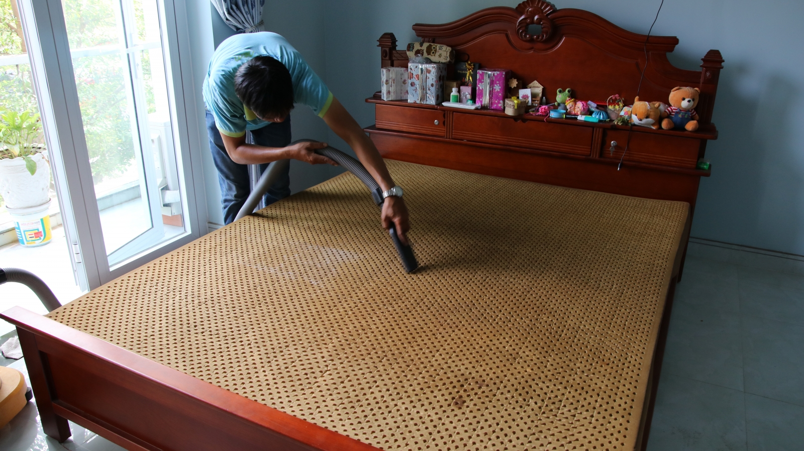 Giặt nệm, vệ sinh nệm uy tín giá rẻ tại quận Bình Thạnh