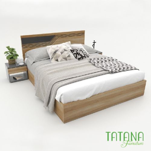 Giường gỗ Tatana MDF022 Khuyến Mãi Hấp Dẫn tại Thegioinem.com