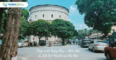 Tháp nước Hàng Đậu - điểm đến du lịch hút khách của Hà Nội