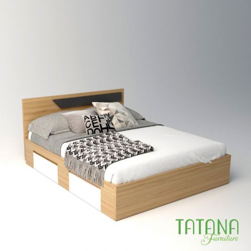 Giường gỗ Tatana MDF013 Khuyến Mãi Hấp Dẫn tại Thegioinem.com