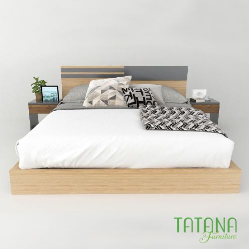 Giường gỗ Tatana MDF017 Khuyến Mãi Hấp Dẫn tại Thegioinem.com