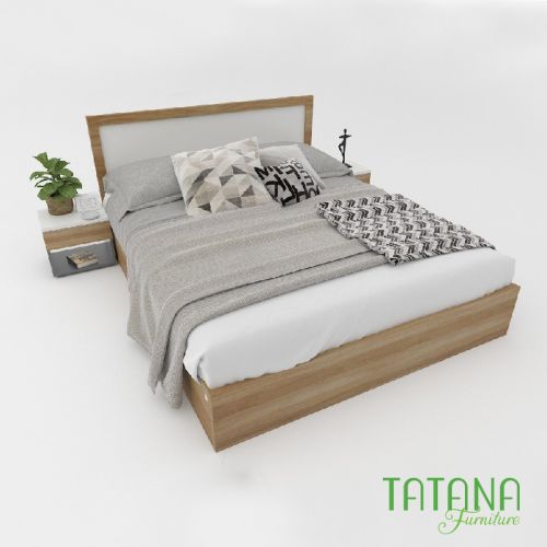 Giường gỗ Tatana MDF018 Khuyến Mãi Hấp Dẫn tại Thegioinem.com