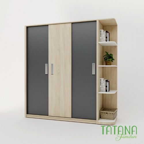 Tủ quần áo Tatana TU014 Khuyến Mãi Hấp Dẫn Tại Thegioinem.com