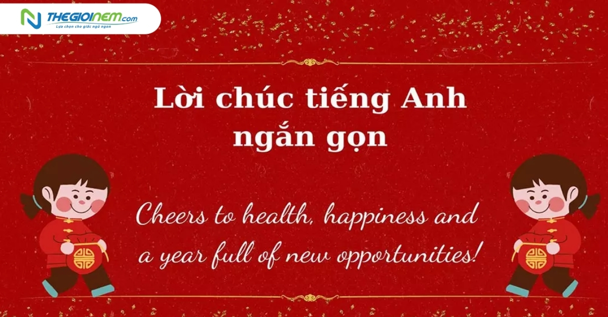 Những câu chúc Tết bằng Tiếng Anh đơn giản, ngắn gọn