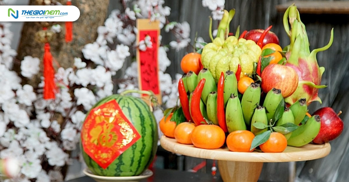 Mẫu mâm ngũ quả 2