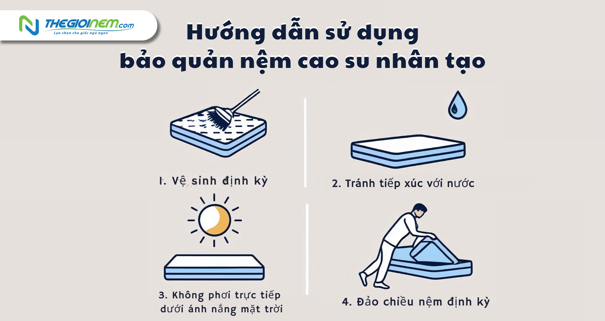 Cửa hàng nệm cao su nhân tạo giá rẻ tại Biên Hòa - Đồng Nai