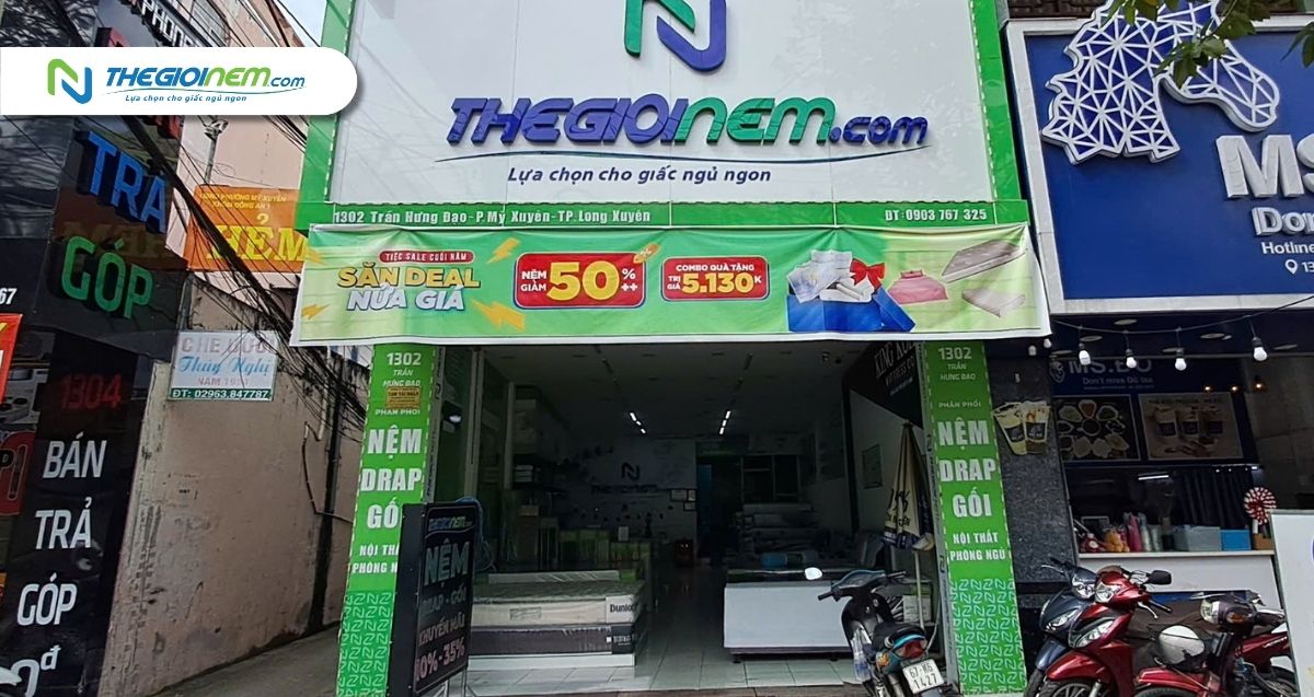 Nệm Vạn Thành tại Long Xuyên Chính Hãng, Giá Tốt