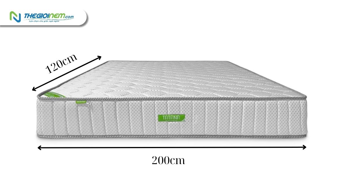 Nệm lò xo 120x200cm