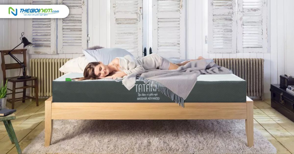Nệm Foam TATANA nâng đỡ cơ thể tốt