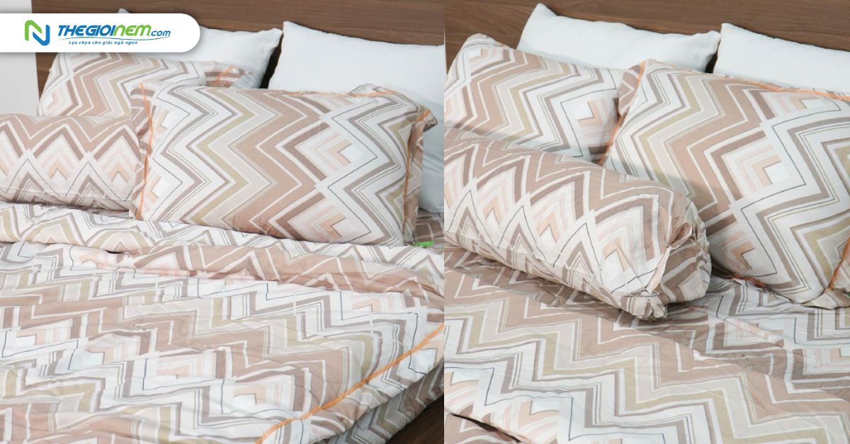 Bộ chăn ga gối Tencel TATANA đầy đủ