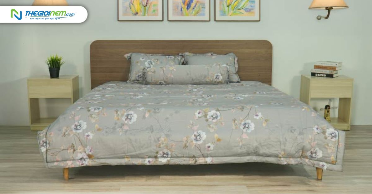 Mẫu chăn ga Tencel Premium TATANA 1