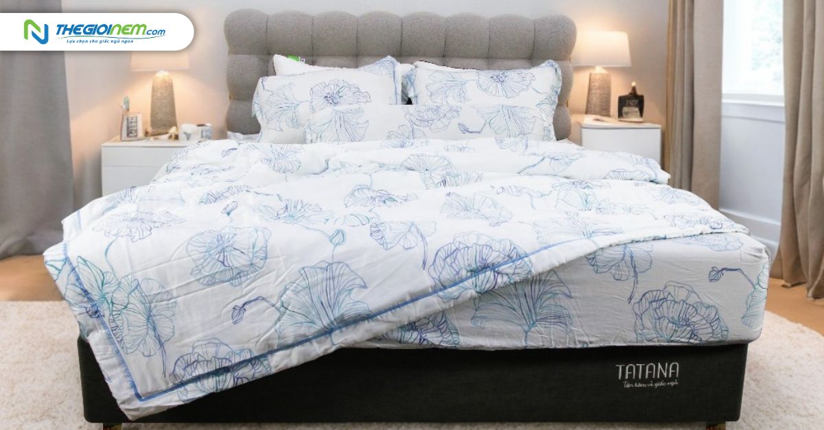 Mẫu chăn ga Tencel Premium TATANA 2