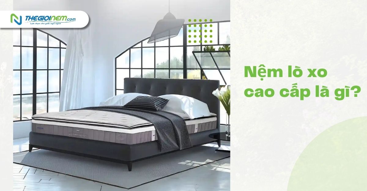 Nệm lò xo cao cấp khuyến mãi giảm giá tại TPHCM