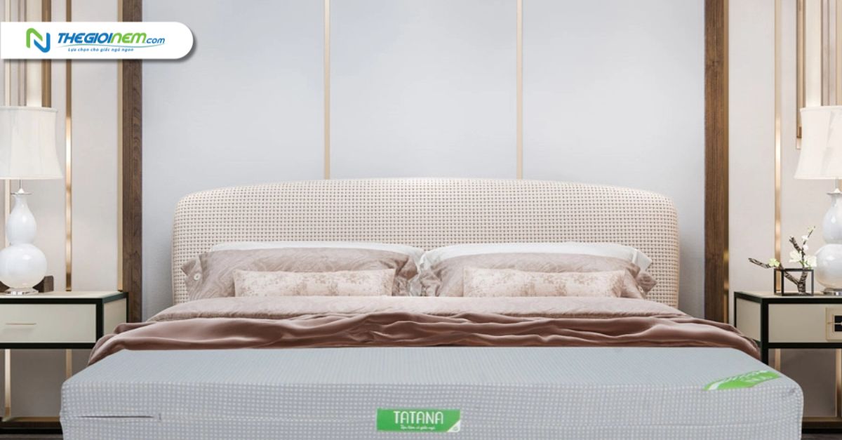 Nệm bông ép thẳng Eco Cool Tatana