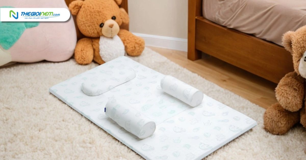 Nệm cao su em bé Liên Á Bambino