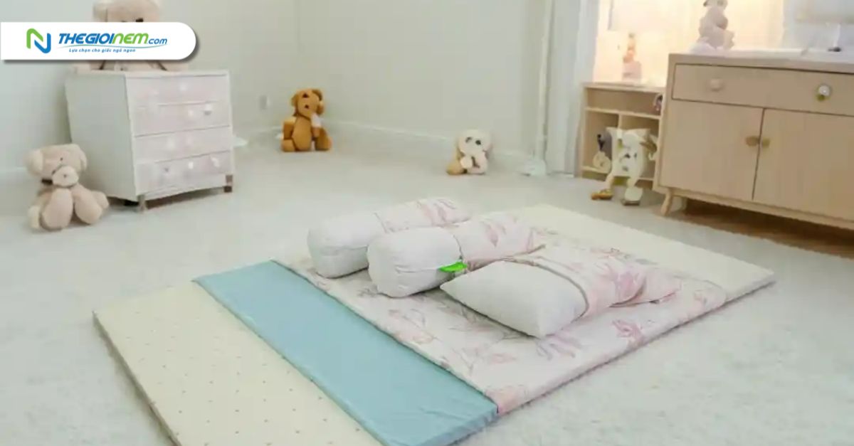 Nệm cao su em bé TATANA Baby Care