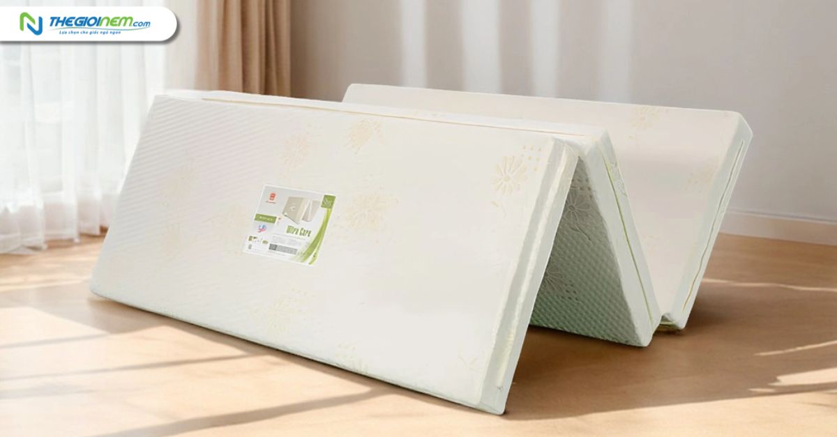 Nệm Vạn Thành Ultra Care gấp phù hợp nhiều không gian