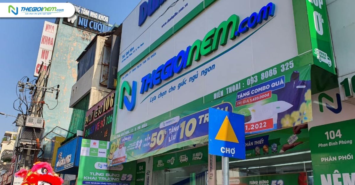 Thế Giới Nệm là nơi cung cấp nệm cao su bông chính hãng từ nhiều thương hiệu