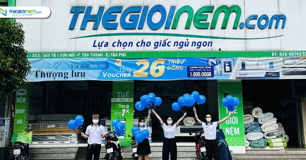 Thế Giới Nệm - Cửa hàng bán giường sắt giá rẻ uy tín tại TPHCM