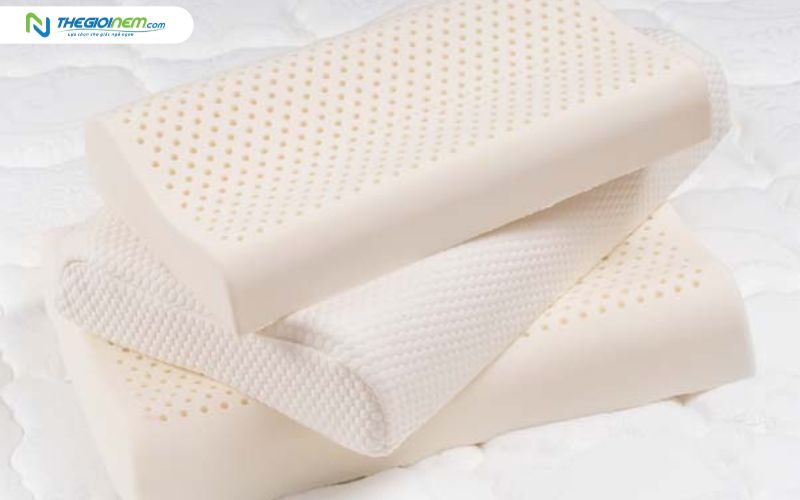 Gối contour hỗ trợ cổ cho người ngủ nằm ngửa