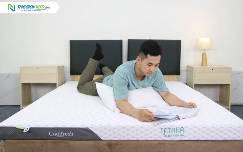 Nệm cao su thiên nhiên độ thoáng khí và hỗ trợ lâu dài