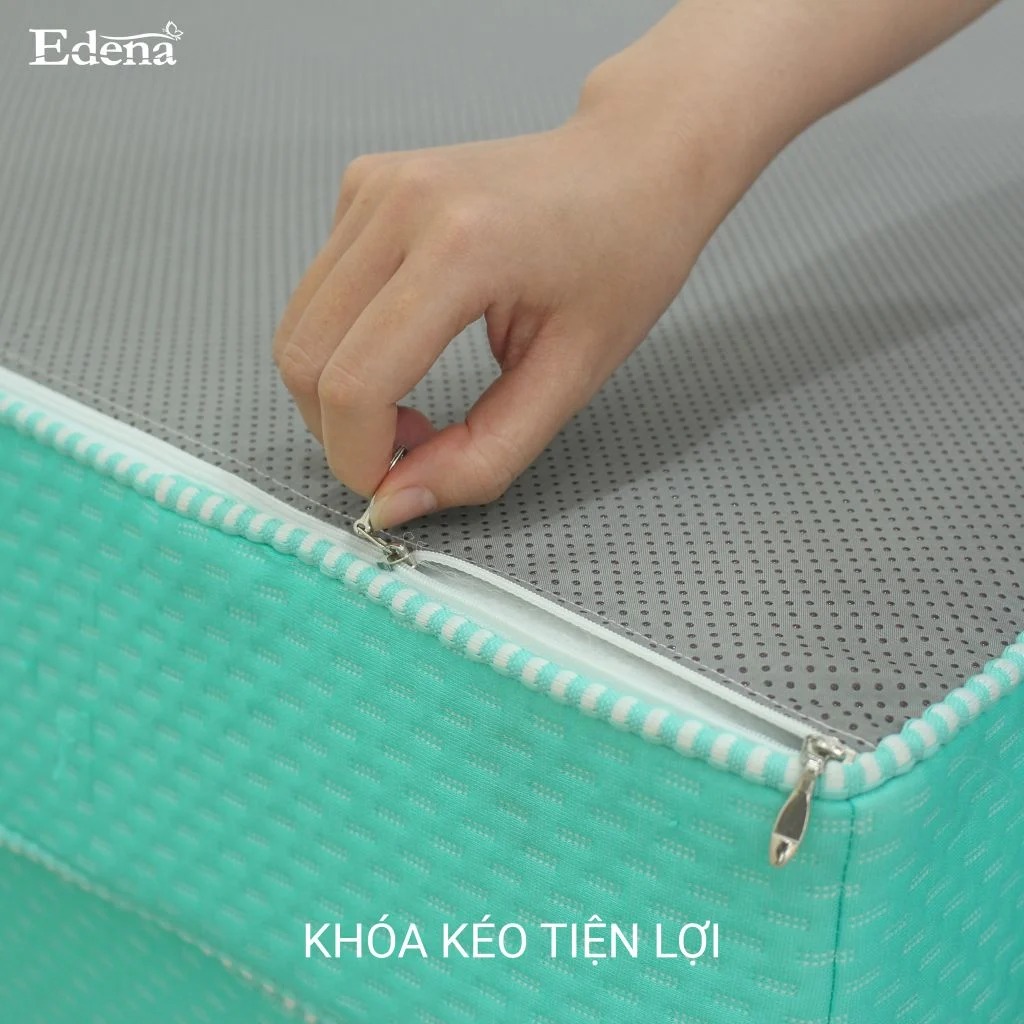 Trang bị thêm lớp chống trượt an toàn và khóa kéo tiện lợi