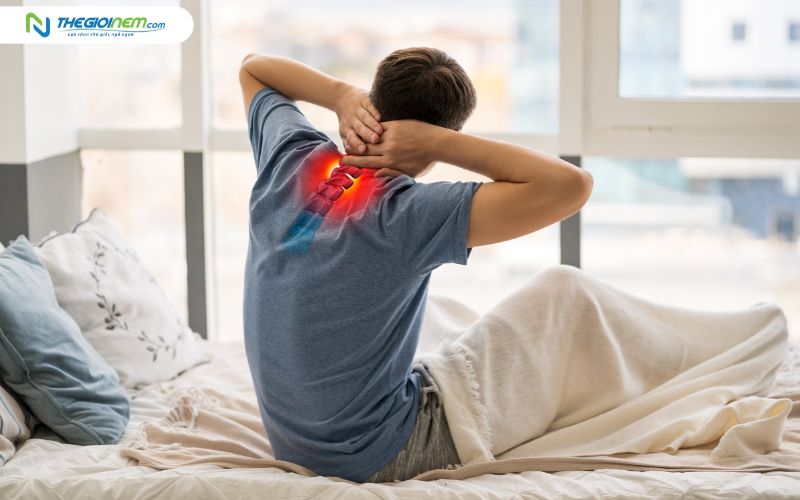 Đau cổ do sử dụng gối không phù hợp