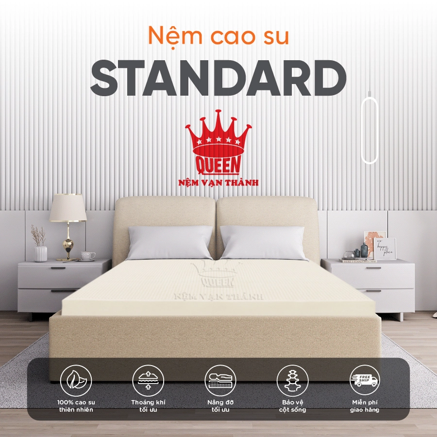Nệm cao su Vạn Thành Stnadard