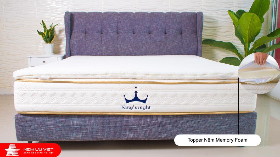 Topper Nệm Memory Foam Khuyến Mãi Hấp Dẫn Tại Thegioinem.com
