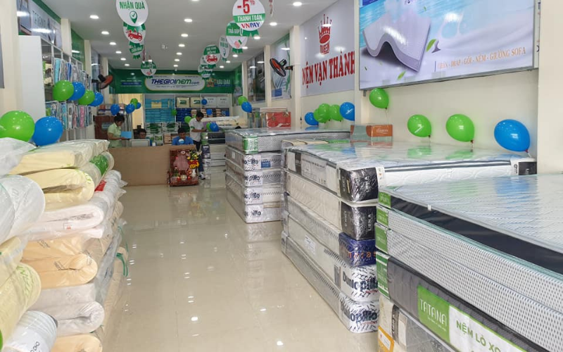 Thế Giới Nệm - Đại lý bán nệm Vạn Thành uy tín