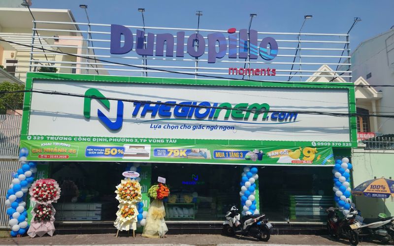 Đại lý nệm Vạn Thành chính hãng tại Vũng Tàu - Thế Giới Nệm