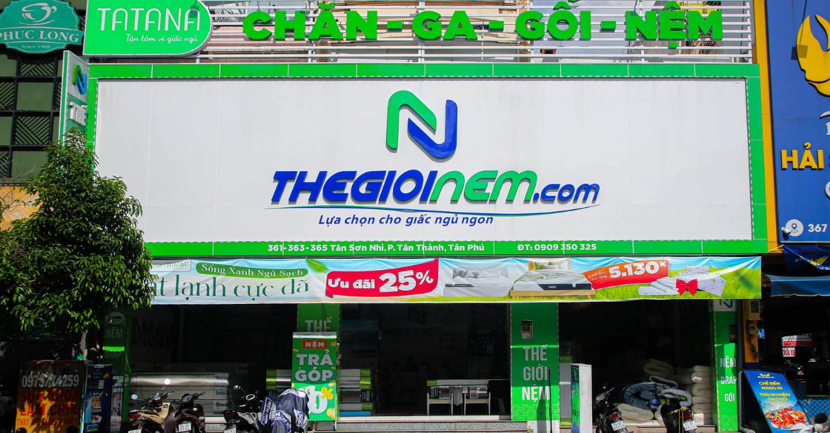 Đại lý nệm Vạn Thành chính hãng tại Tân Phú TPHCM