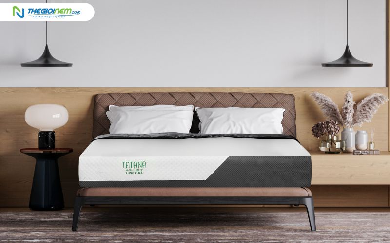 Nệm foam Luna Cool Tatana thoáng khí, giá hợp lý