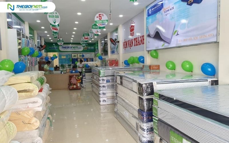 Thế Giới Nệm là nhà phân phối chính hãng nệm cao su Edena