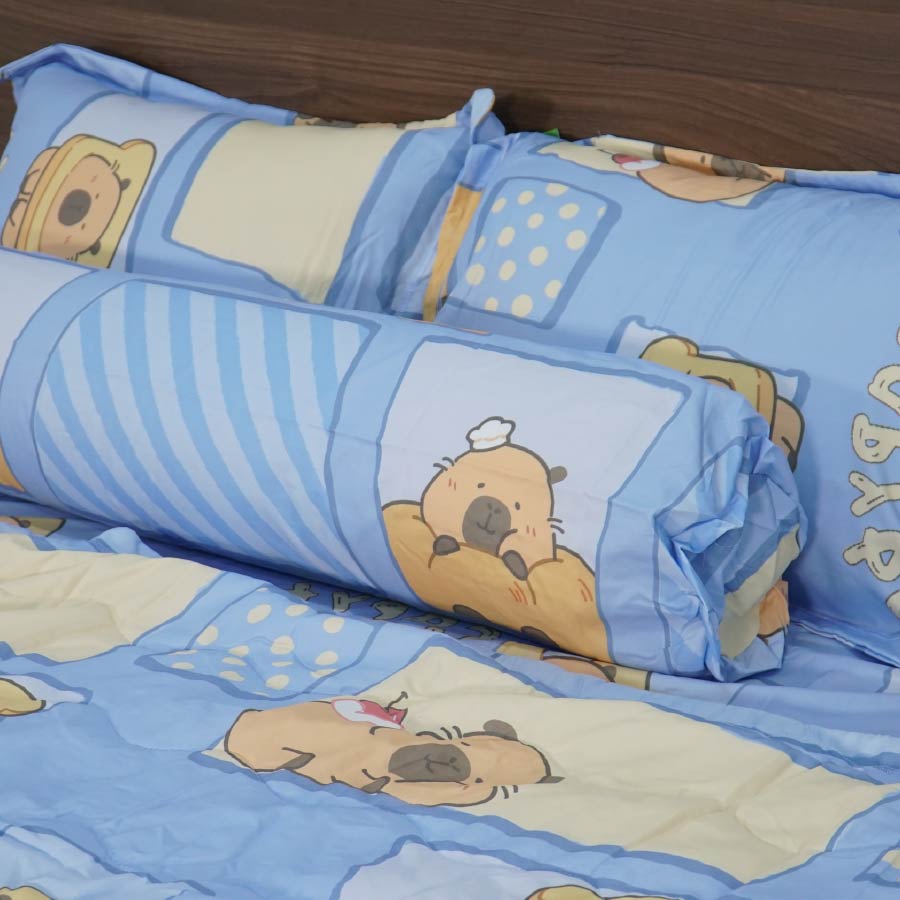 Bộ ga có màu sắc và hình ảnh bắt mắt