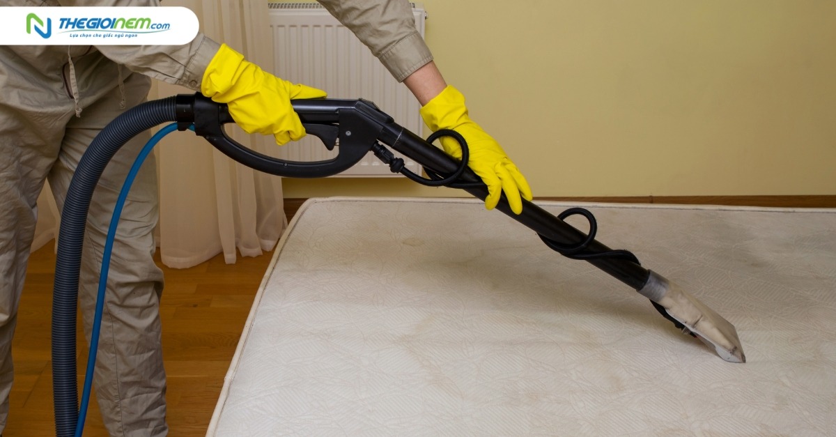 Giặt nệm/ Vệ sinh nệm giá rẻ tại Quận 8