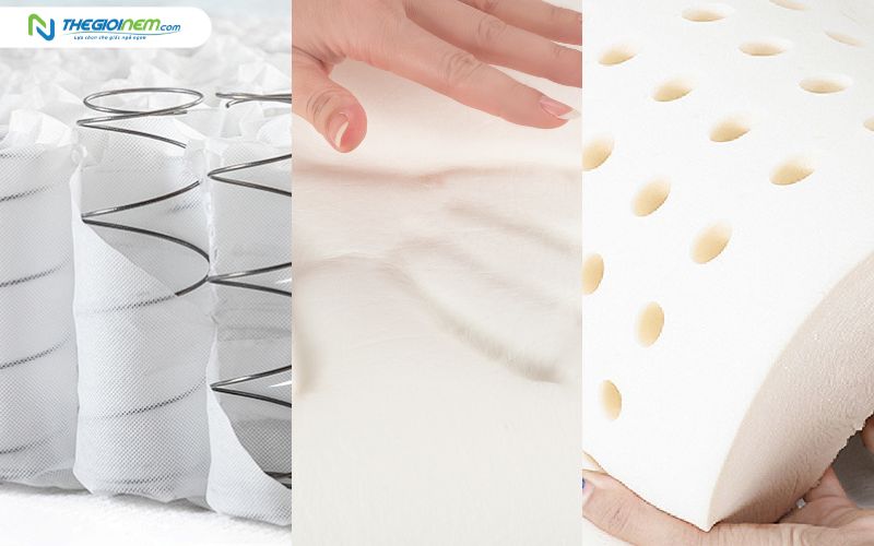 Các loại nệm chất lượng, phổ biến hiện nay