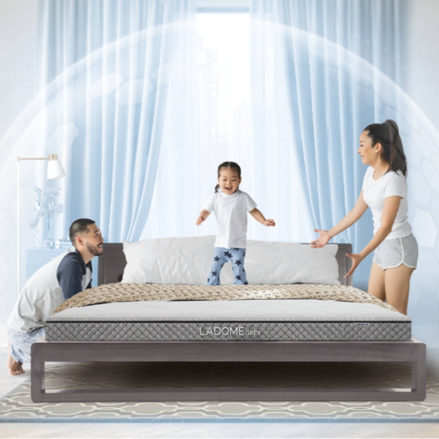 Nệm cao su Liên Á L’adome Grey