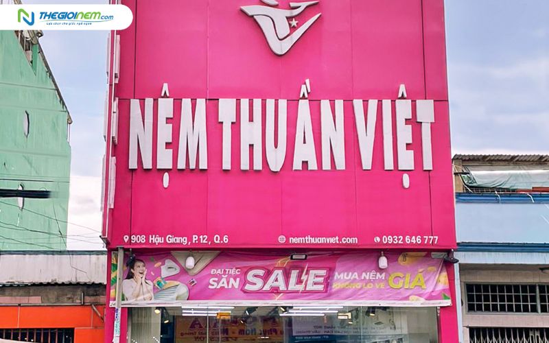 Nệm Thuần Việt - Thương hiệu nội địa uy tín
