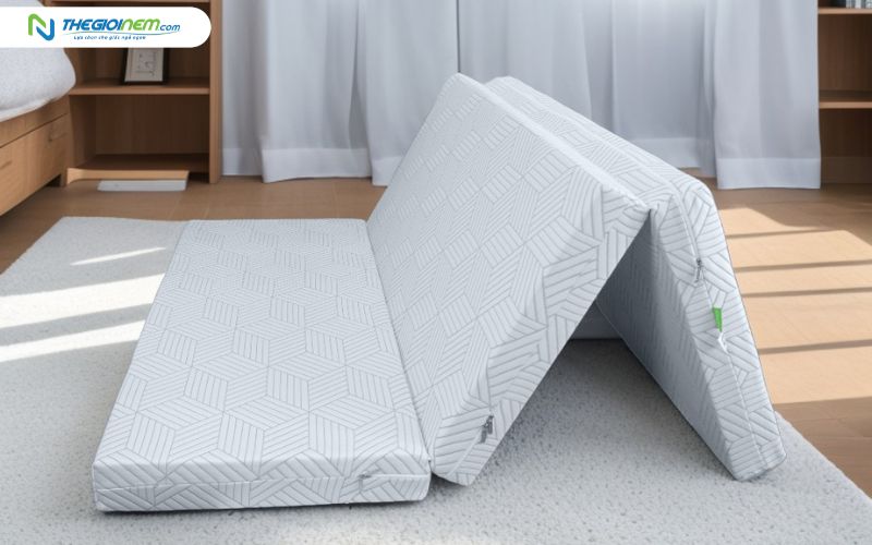 Nệm cao su bông TATANA gấp 3