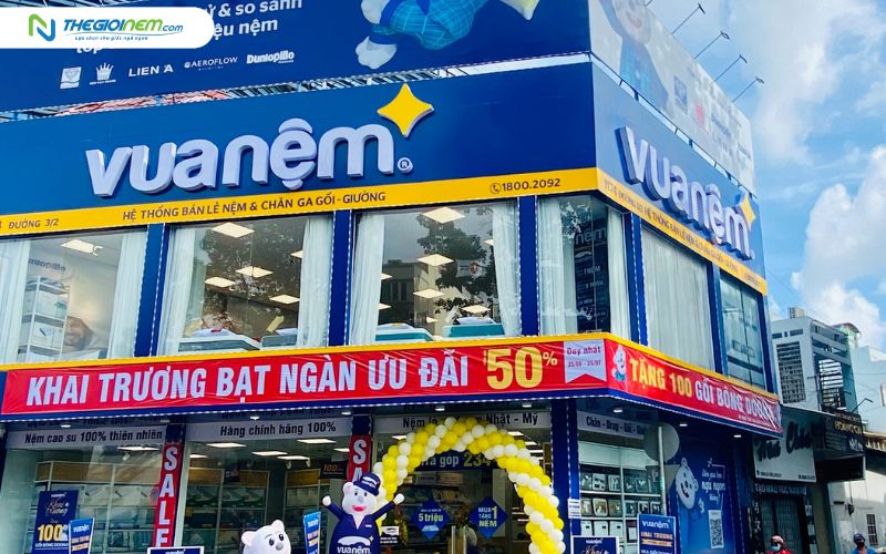 Địa chỉ bán nệm gấp 3 Vua Nệm