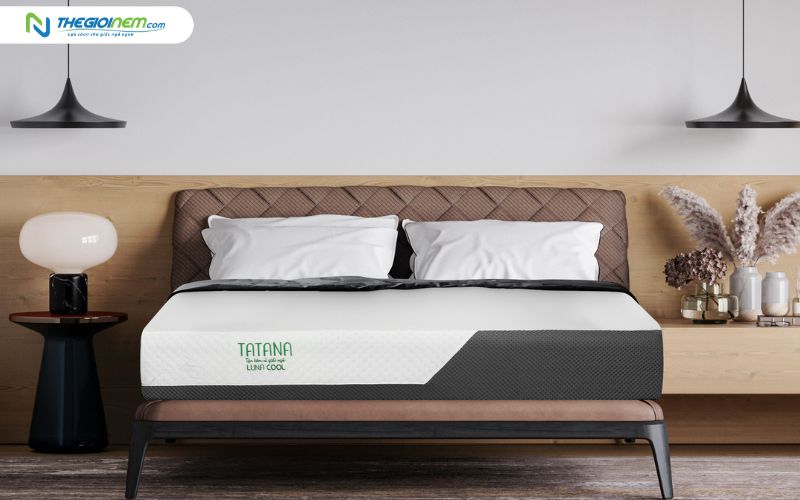 Nệm Foam TATANA Luna Cool với lớp gel làm mát