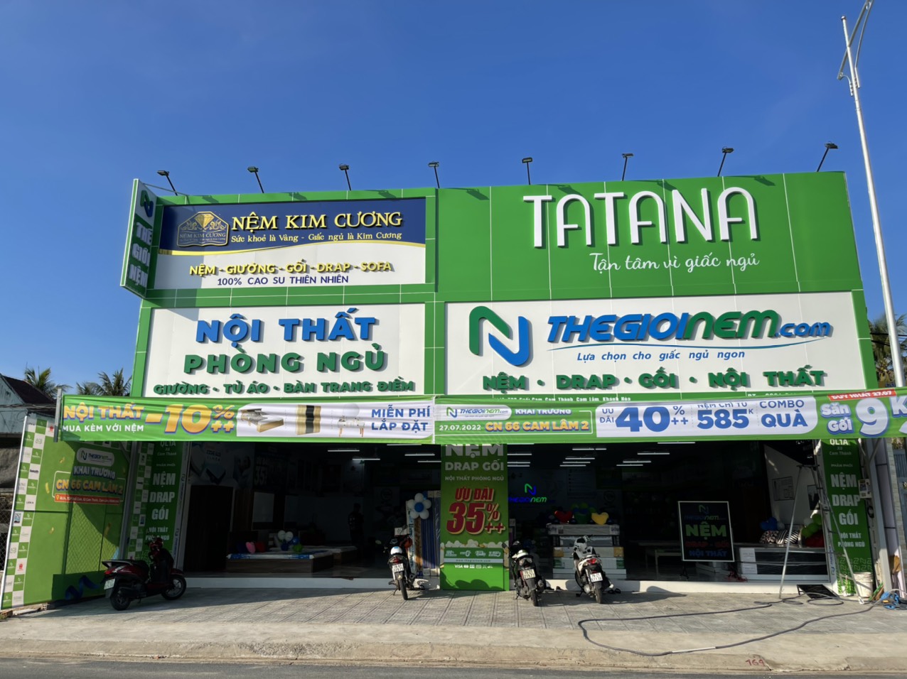 cửa hàng thế giới nệm Cam Lâm