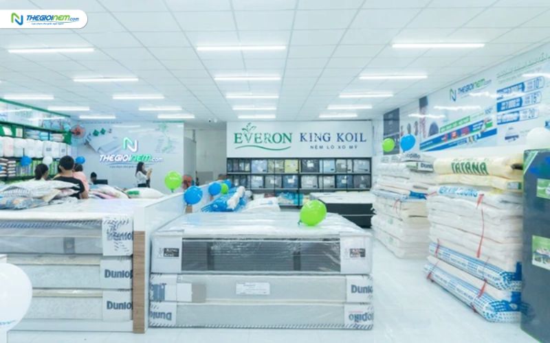 Cửa hàng bán nệm lò xo giá rẻ tại Bình Chánh