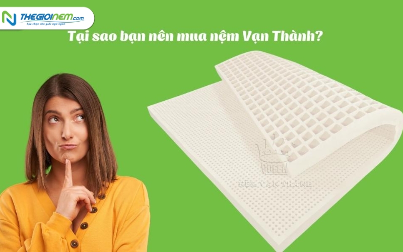 Mua nệm Vạn Thành trả góp Cần Thơ - Thegioinem.com